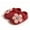 A-2614Red, variant on MEZZALL Baby Sandals For Girls Soft Sole Shoes Floral Design Casual Everyday Wear Toddler Footwear Boho / 12
