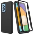 thumbnail image 1 of Case for Samsung Galaxy A52 5G, Galaxy A52 Case with Built in Screen Protector, Full Body Shockproof Phone Case Rugged Protective Cover for Samsung Galaxy A52 5G / A52 4G (Black), 1 of 8