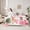 Pink Green White, variant on jejeloiu Cute Gingerbread Man 7-Piece Twin Bedding Sets,Merry Christmas Bedding Comforter Set,Happy New Year Sheet Sets For Girls Kids,Microfiber Bedroom Decor Reversible