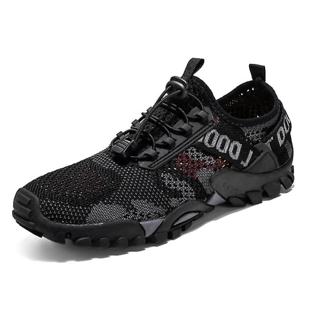 Zapatos de agua para hombres, zapatos de escalada, senderismo, aguas arriba, zapatos de natación para playa al aire libre para hombres, zapatillas de deporte descalzas