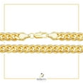 thumbnail image 7 of BEBERLINI Men Cuban Link Chain 14K Gold Filled Necklace 24" Bracelet 8.5" Set Jewelry Gift 8 mm, 7 of 7