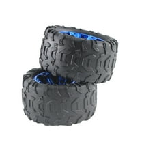 Almencla 2 Pieces RC Car s 1:14 Upgrade RC Car Accessories Remote Control Car Wheels Replacement Part for Wltoys 144018 3001