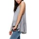 thumbnail image 1 of Free People Catina - Camiseta sin mangas para mujer, color gris, grande Free People Camiseta sin mangas, 1 of 2