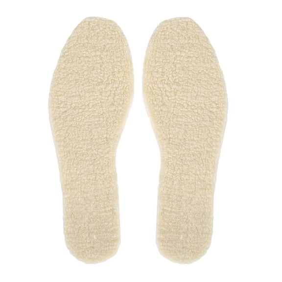 70% Lamb Wool Insoles, Adjustable, Thickened Cushion for Warmth Comfort in Winter Shoes