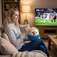 thumbnail image 6 of Blue Bird World Tournament Mascot Popcorn Bucket – 11.02x10.2 Inch Snack Bowl, Reusable Plastic Tub for Global Championship Game Day, Movie Party & Home Entertainment, 6 of 6