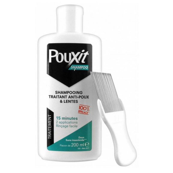 Pouxit Anti-Lice and Nits Treating Shampoo 200ml