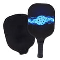 thumbnail image 4 of Raqueta de Pickleball Shamjiam con bolsa de transporte de madera azul, 4 of 8