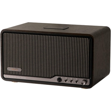 Edifier S300 Hi-Fi Tabletop Speaker, Hi-Res Audio LDAC for Wireless Multi-Room & Stereo Pairing, 80W Power Works with AirPlay 2 Bluetooth 5.4 USB-C AUX Inputs, Retro Design with Remote - Black