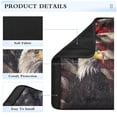 thumbnail image 4 of ALAZA Eagle and Flag Car Seat Belt Adjuster Neck Covers Shoulder Cushions Pads S, 4 of 8