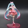 thumbnail image 1 of Muñeca de Anime japonés Hatsune Miku, modelo móvil de PVC, colección de chicas bonitas, muñeca de flor de cerezo rosa, Lyme Sexy23cm zhangyuxiang unisex, 1 of 2