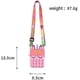 thumbnail image 2 of 2 Packs Pop Unicorn Purses For Girls, Fashion Fidget Toys Push Bubbles Toy , Wallet Ladies Bag Silica Dimple Crossbody Bagrainbow And Pink, 2 of 4