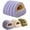 Purple#1, variant on Pet Nest Mat, Removable and Washable Winter Closed-Off Cat Bed (White)