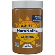MaraNatha Natural Crunchy Almond Butter, 16 oz