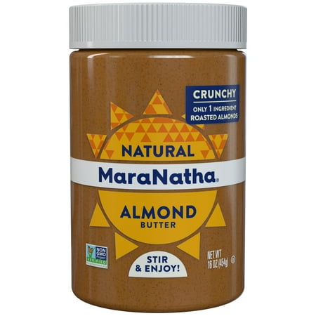 MaraNatha Natural Crunchy Almond Butter, 16 oz