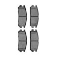 thumbnail image 2 of CarLights360 For Acura SLX 1996 1997 1998 1999 Disc Brake Pads | Ceramic Friction | 109.7 Millimeters / 4.32 Inches Outer Pad Width, 2 of 4