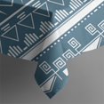 thumbnail image 5 of Blue Geometric Triangle Arrow Pattern Square Tablecloth,Waterproof Square Table Cover,Wipeable Spillproof Washable Table Cover for Home Kitchen Party Decor 42"X42"(107x107cm), 5 of 6