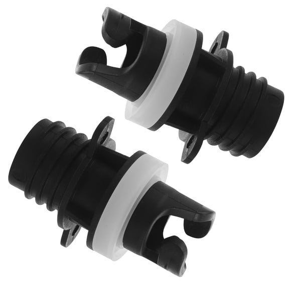 Minkissy 2-Pack Board Pump Adapter for Inflatable Boats, Air Valve Adapter with Leak-Proof Seal, Easy Inflation