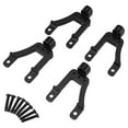 thumbnail image 2 of Milaget RC Car Front and Rear Shock Absorber Bracket 1/12 Professional for MN86 Black, 2 of 9