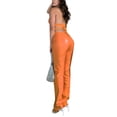 thumbnail image 4 of Txlixc Pantalones casuales de barril recto para mujeres Txlixc moda, 4 of 6