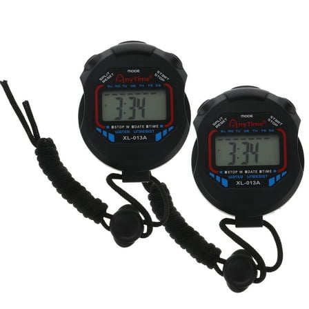 2 Pcs Sports Watch Stopwatch Shooting Timer for Events with Large Display