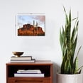thumbnail image 3 of Desert Canvas Wall Art, Saguaro Cactus and Mountain Print, Southwestern Sunset Landscape Artwork for Living Room Bedroom Office Decor, Ready to Hang, 3 of 6