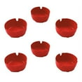 thumbnail image 2 of Set of 6 Home Brand 3" Blue Round Ashtrays, 2 of 8