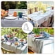 thumbnail image 3 of 16 Pack Clear Plastic Tablecloth Clips, Transparent Plastic Table Cover Clamps, Picnic Tablecloth Holders, 3 of 5