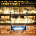 thumbnail image 5 of 11 oz. ARC Aristocrat Rocks Glasses- 10 Pack- Blue, 5 of 5