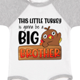 thumbnail image 4 of Inktastic This Little Turkey is Gonna Be a Big Brother Boys Baby Bodysuit, 4 of 5