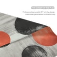 thumbnail image 5 of Black with Orange Dots Abstract Garden Flag 12x18 inch Double Sided Outside Yard Decorations for Home Outdoor, 5 of 6