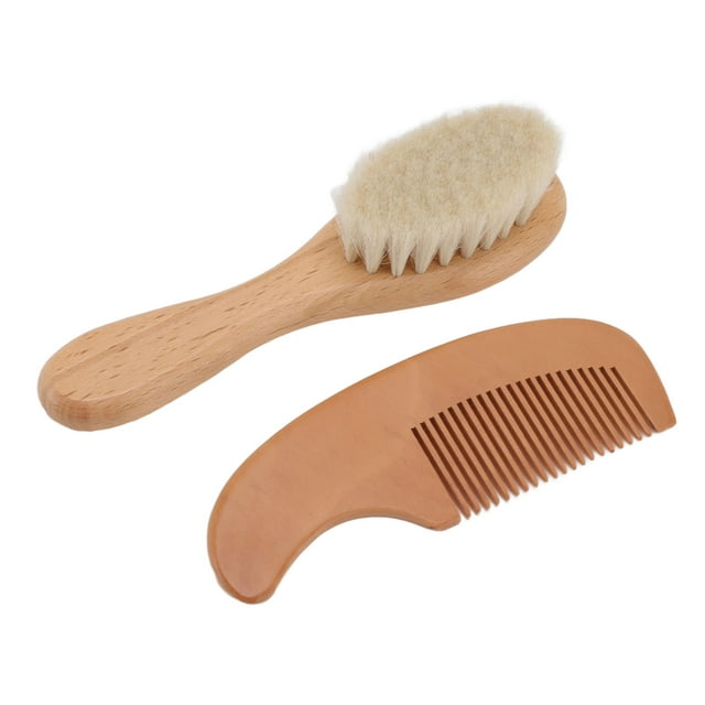 Baby Hair Brush, Baby Brush And Comb Set Comfortable For Men