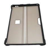 Tablet Case, Tablet Protective Case Pen Holder PC Silicone  for 12.3 Inch Tablets Matte White,Matte Gray