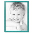 thumbnail image 2 of ArtToFrames 27" x 35" Turquoise Picture Frame, 27x35 inch Blue Wood Poster Frame (WOM-4588), 2 of 8