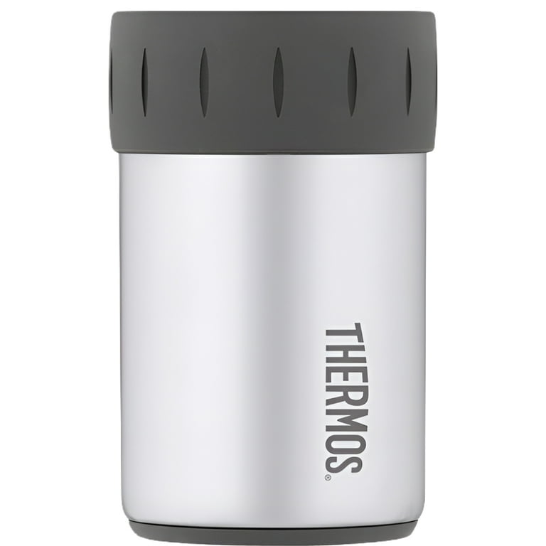 Thermos 12 oz. Stainless Steel Beverage Can Insulator - Cold Thermos 12 oz. Stainless Steel Beverage Can Insulator - Cold