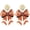 Bow Football, variant on Zephyriana Glitter Football Game Day Dangle Earrings Resin Touch Down Football Earrings Sport Team Race Game Day Jewelry Accessories Outfits Gifts