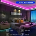 thumbnail image 6 of Led Strip Lights 32.8ft RGB Color Changing Lights Waterproof Flexible Tape 300 LEDs with 44 Keys IR Remote Controller and 12V Power Kit for Home, Bedroom, Kitchen, DIY Decoration, 6 of 8