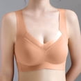 thumbnail image 3 of FhsagQ Soutien-Gorge Femme Sans Couture, Grande Taille, Style Débardeur, Bonnet Intégré, Poitrine Grand, Khaki XXXXXXL, 3 of 5