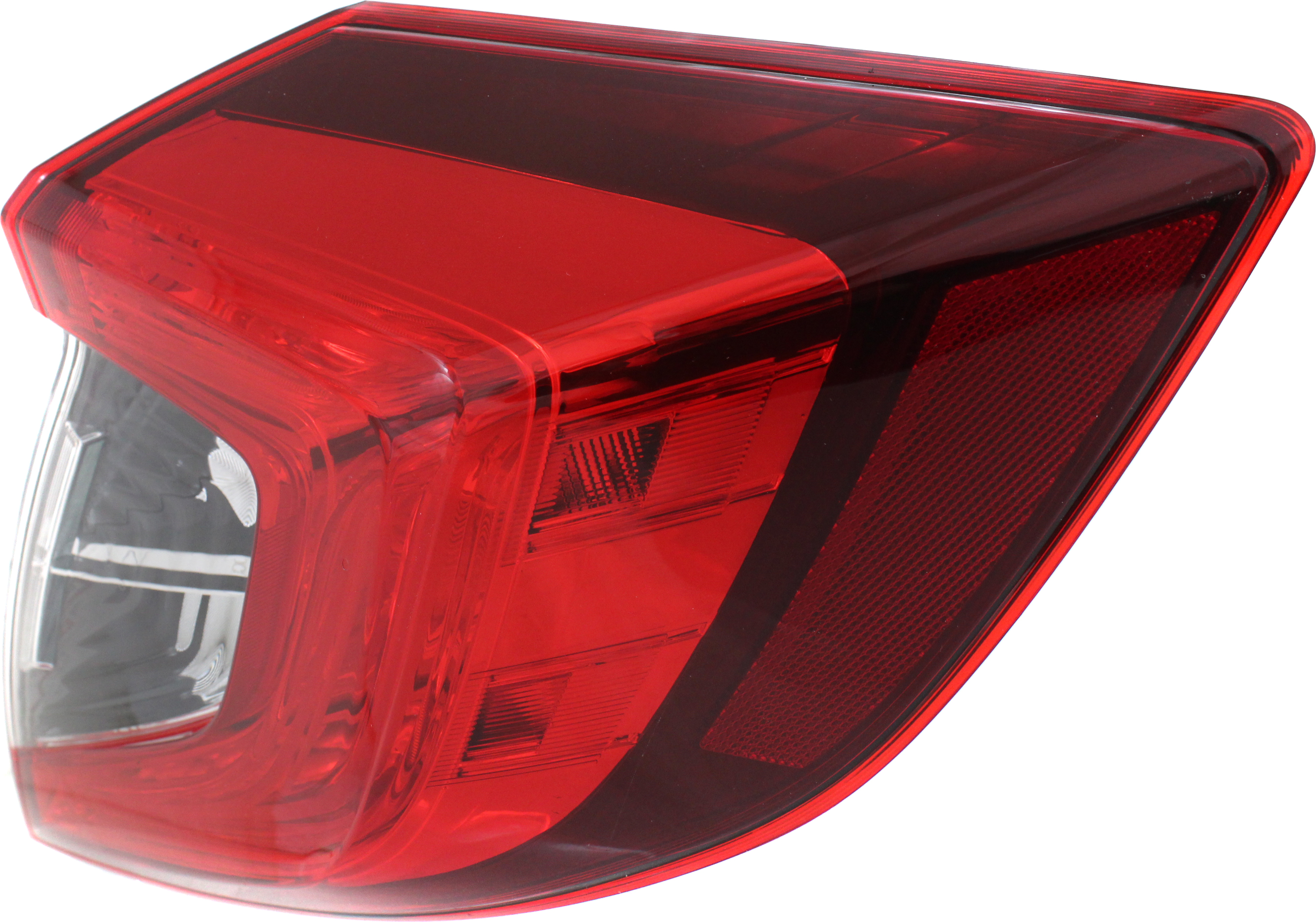 Tail Light Compatible With 2016-2021 Honda Civic Right Passenger Side, Outer With bulb(s) CAPA Certified