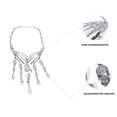 thumbnail image 2 of 1Pc Fashionable Skull Clavicle Chain Exaggerated Festive Neck Decoration for Halloween (Black), 2 of 8