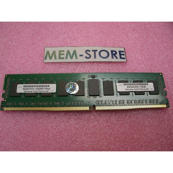 805349-B21 809082-091 16GB DDR4 PC4-2400MHz RDIMM HP DL180 DL360 DL380 DL388 G9 (3rd Party)