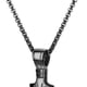 thumbnail image 5 of Collar de punta de lanza collar de cadena de hombres collar de hombres Cool punta de flecha colgante collar de acero inoxidable 60 cm cadena estilo vintage para hombres niños ANGGREK Otros, 5 of 8