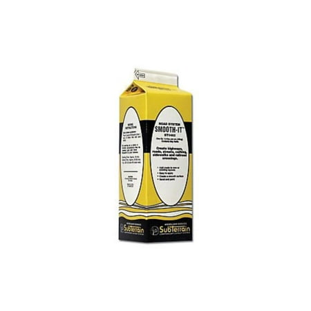 - Foam Smooth-It, 1qt WOOST1452, For use with your HO Scale layout. By Woodland Scenics