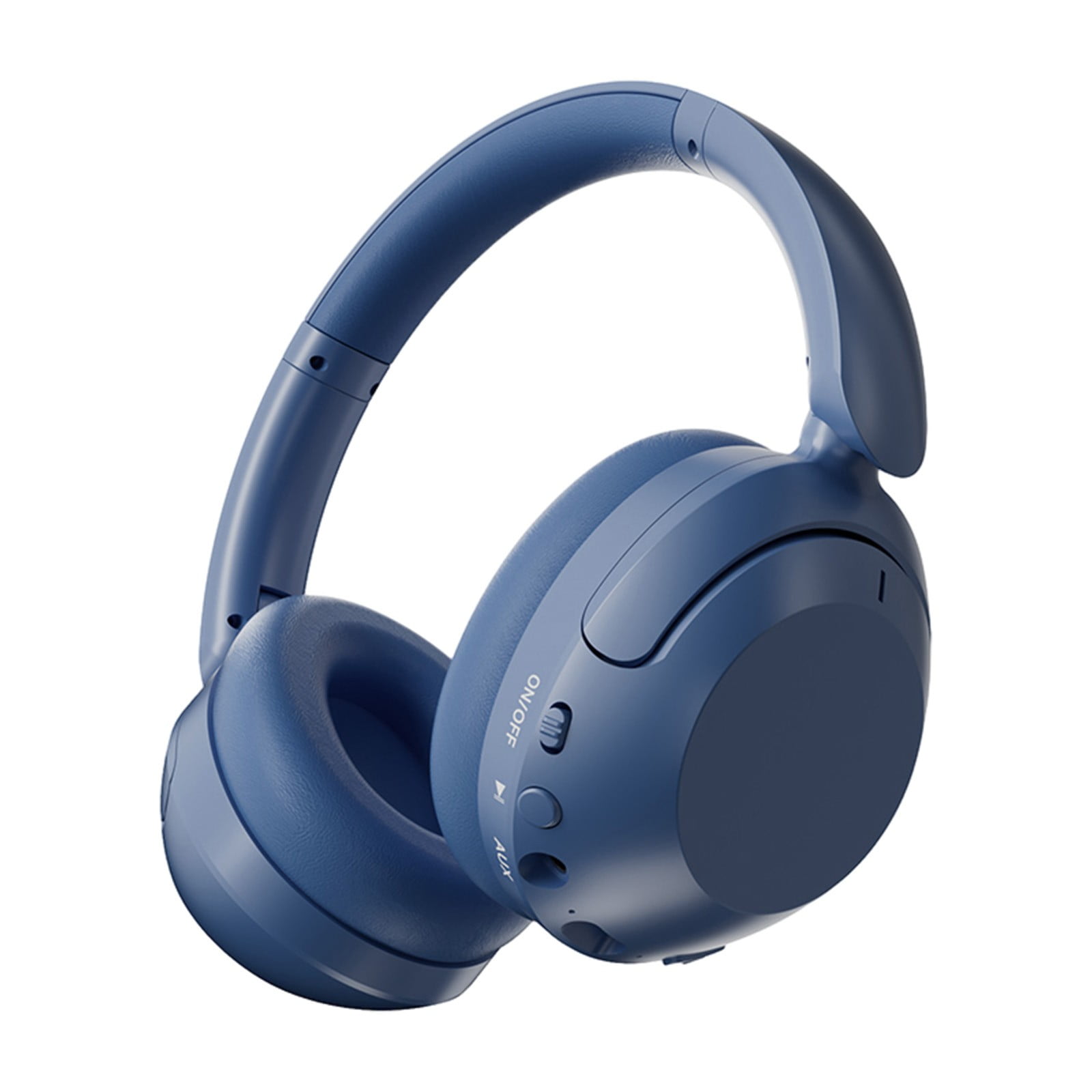 Wireless Headphones for TV Watching, TV Headphones Wireless for Seniors with Transmitter Charging Base, Support Optical,AUX,RCA and USB, High Volume No Audio Delay, Plug and Play(Blue)