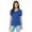 True Royal, variant on Bella + Canvas Ladies' Relaxed Jersey Short-Sleeve V-Neck T-Shirt - 6405