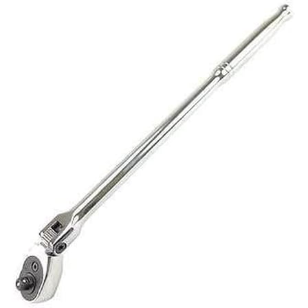 Extra Long Flexible Head Ratchet 1/4" inch Drive w/ 11" inch Long Handle