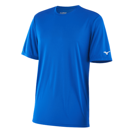 UPC: 0889961545511 | Mizuno Youth Short Sleeve Mizuno Nxt Tee Size Large Royal (5252)
