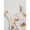thumbnail image 5 of Bagilaanoe Newborn Baby Girl Rompers Plaid Print Sleeveless Bodysuit 6M 12M 18M 24M Infant Summer One Piece Jumpsuit, 5 of 8