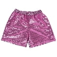 thumbnail image 4 of XIYON Shorts For Girls Sequin Pants For Girls Glam Party Outfit Summer Scale Design Elastic Waist Playful Shorts Fashion Trousers 9-10 Years, 4 of 4