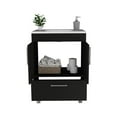 thumbnail image 5 of FM FURNITURE Otello Engineered Wood Single Bathroom Vanity in Black, 5 of 7