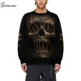 thumbnail image 4 of Sudaderas divertidas de Halloween para hombres, ropa de calle de Hip Hop para estudiantes, jersey de gran tamaño con cuello redondo, Sudadera con capucha informal, Cosplay de vacaciones, 4 of 4